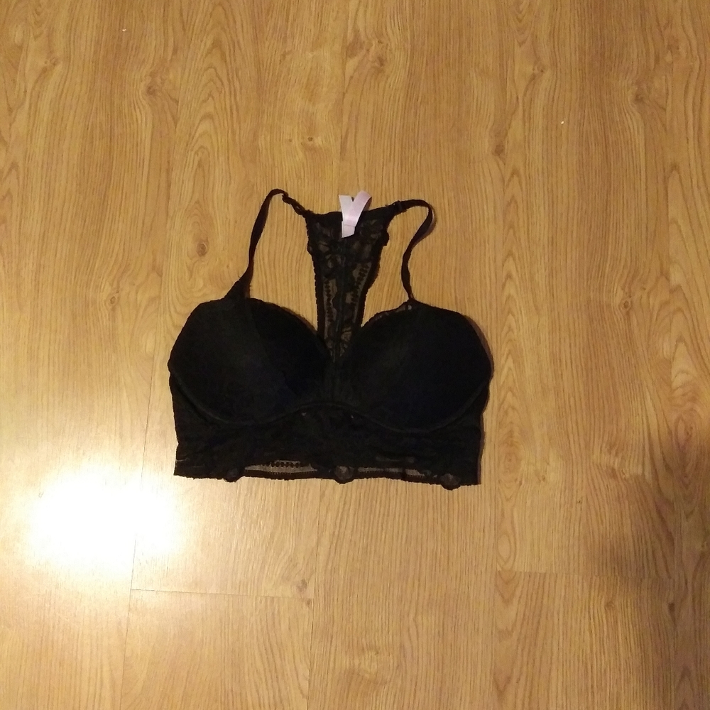 Pink Vs Push Up Bralette Size M EUC